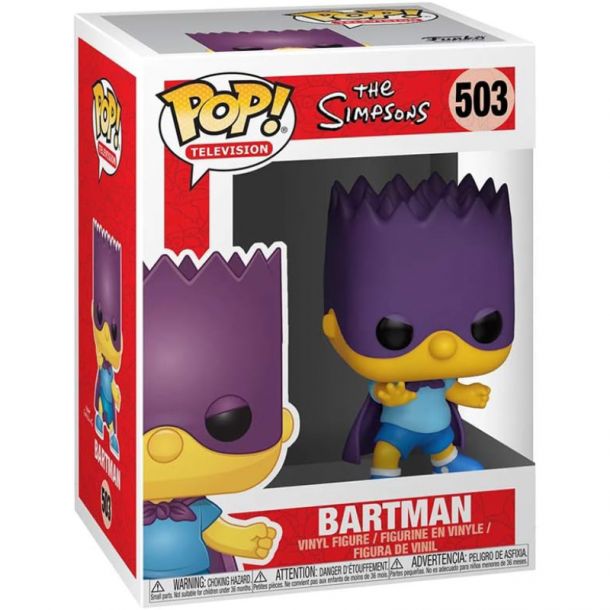 Funko POP! : Animation: Simpsons Bart Bartman Collectible Vinyl Figure