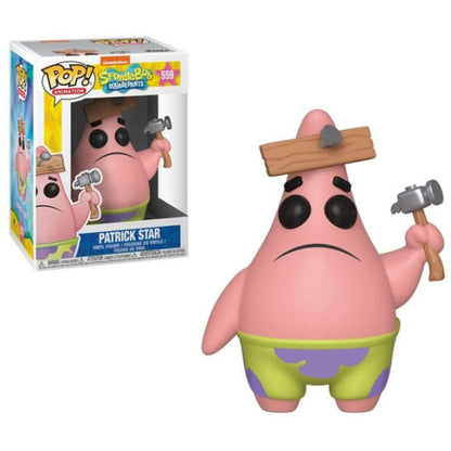 Funko POP! : SpongeBob Patrick with Board #559 Collectible Vinyl Figure