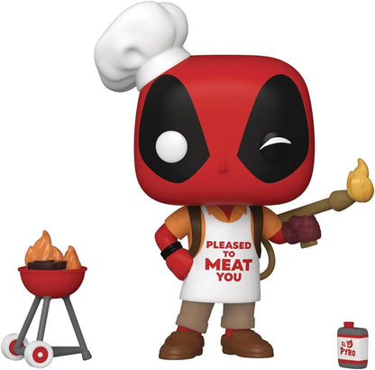 Funko POP! : Deadpool 30th; Backyard Griller Deadpool Collectible Vinyl Figure