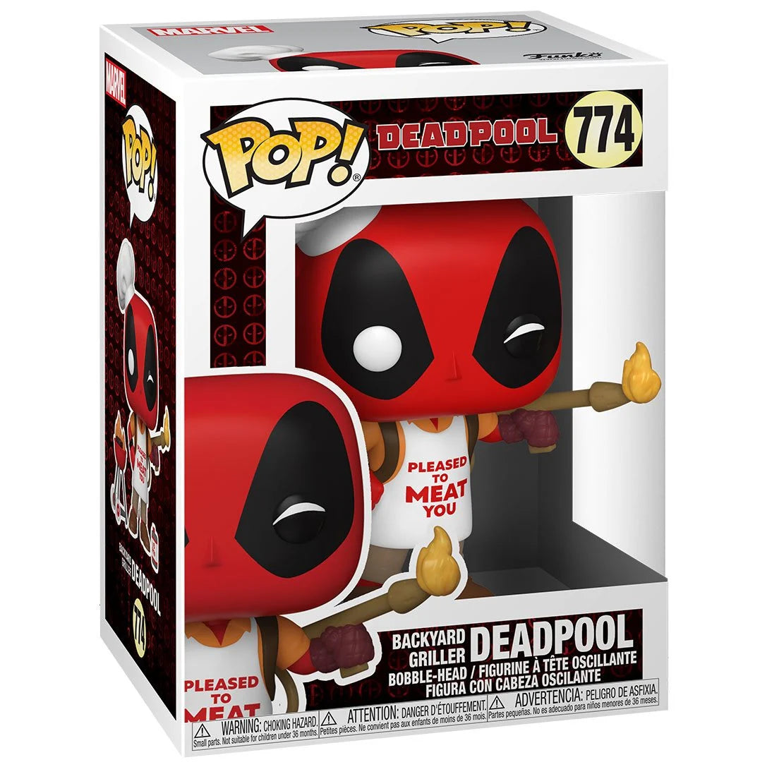 Funko POP! : Deadpool 30th; Backyard Griller Deadpool Collectible Vinyl Figure