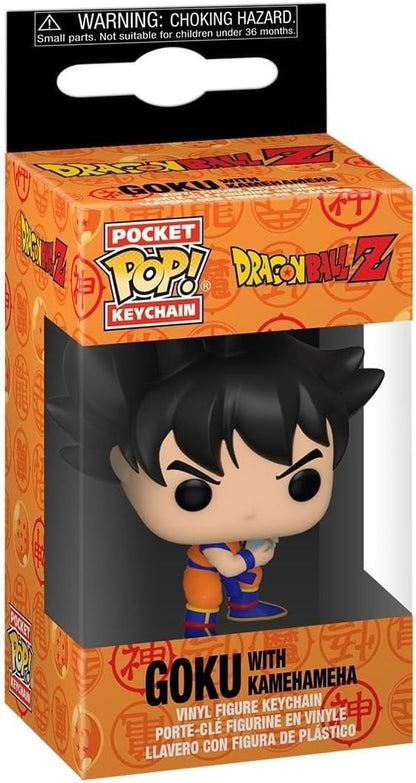 Funko Pocket Pop! Dragon Ball Z Goku with Kamehameha Collectible Keychain