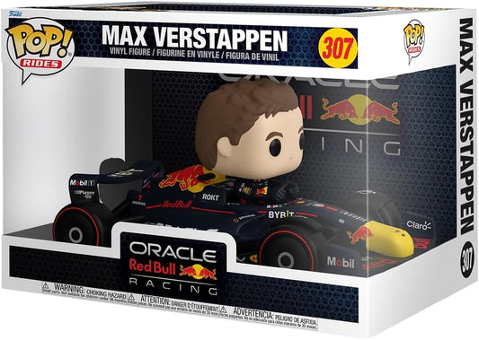 Funko POP! : Formula 1; Max Verstappen Super Deluxe Ride Collectible Vinyl Figure #307