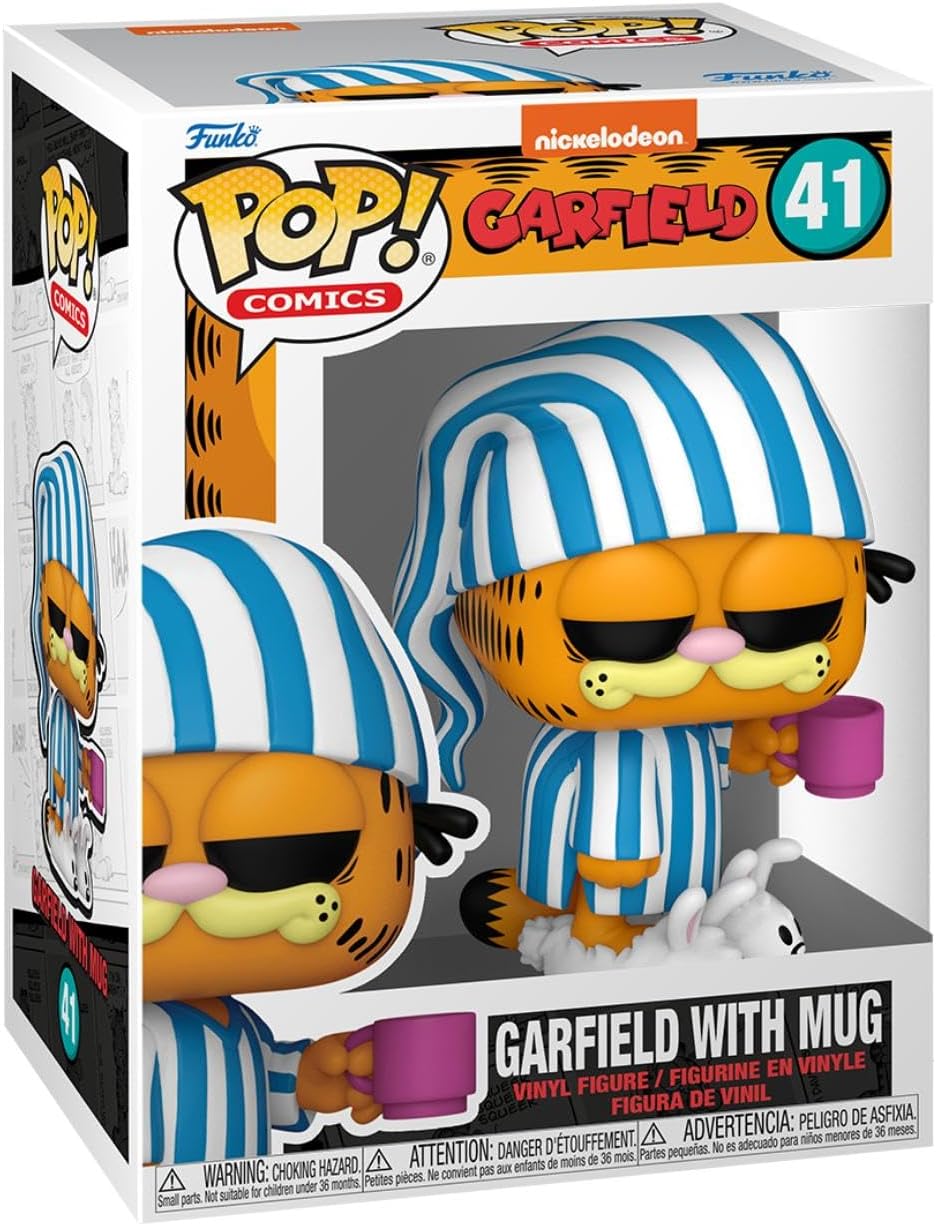 Funko POP! : Animation: Garfield - Garfield with Mug Collectible Vinyl Figure