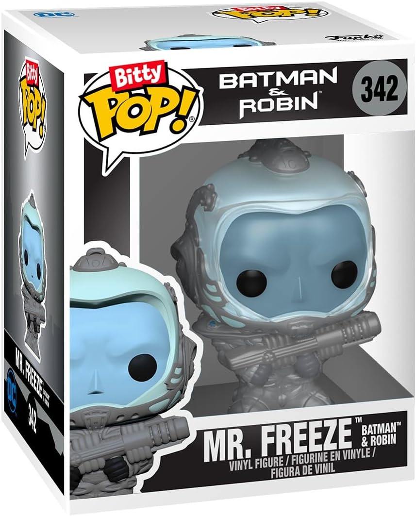 Funko Bitty POP! : Batman 85th Anniversary Mr. Freeze ! Mini-Figure 4-Pack Collectible Vinyl Figure