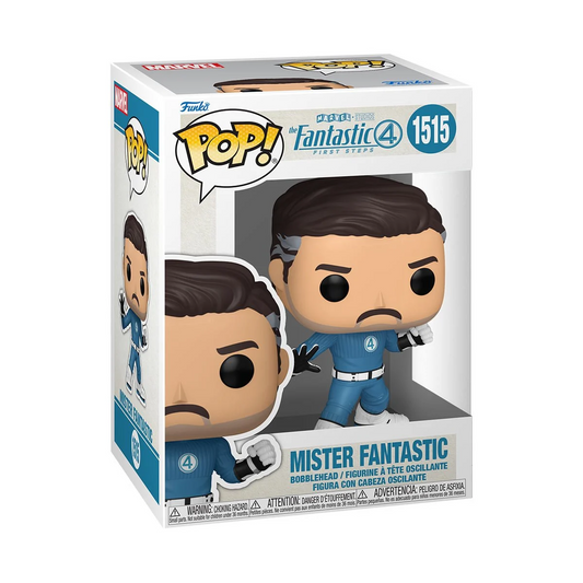 Funko POP! : Marvel - The Fantastic Four: First Steps - Mister Fantastic Collectible Vinyl Figure