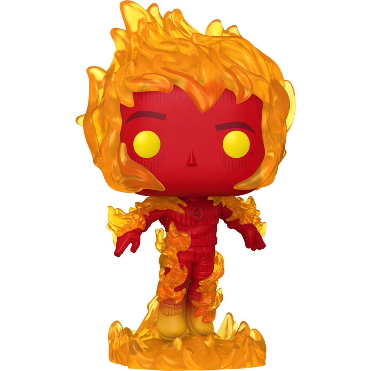 Funko POP! : Marvel - The Fantastic Four: First Steps - Human Torch Collectible Vinyl Figure