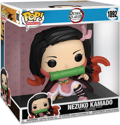 Funko Pop! Demon Slayer - Nezuko Kamado Jumbo 10-Inch #1892 Collectible Vinyl Figure