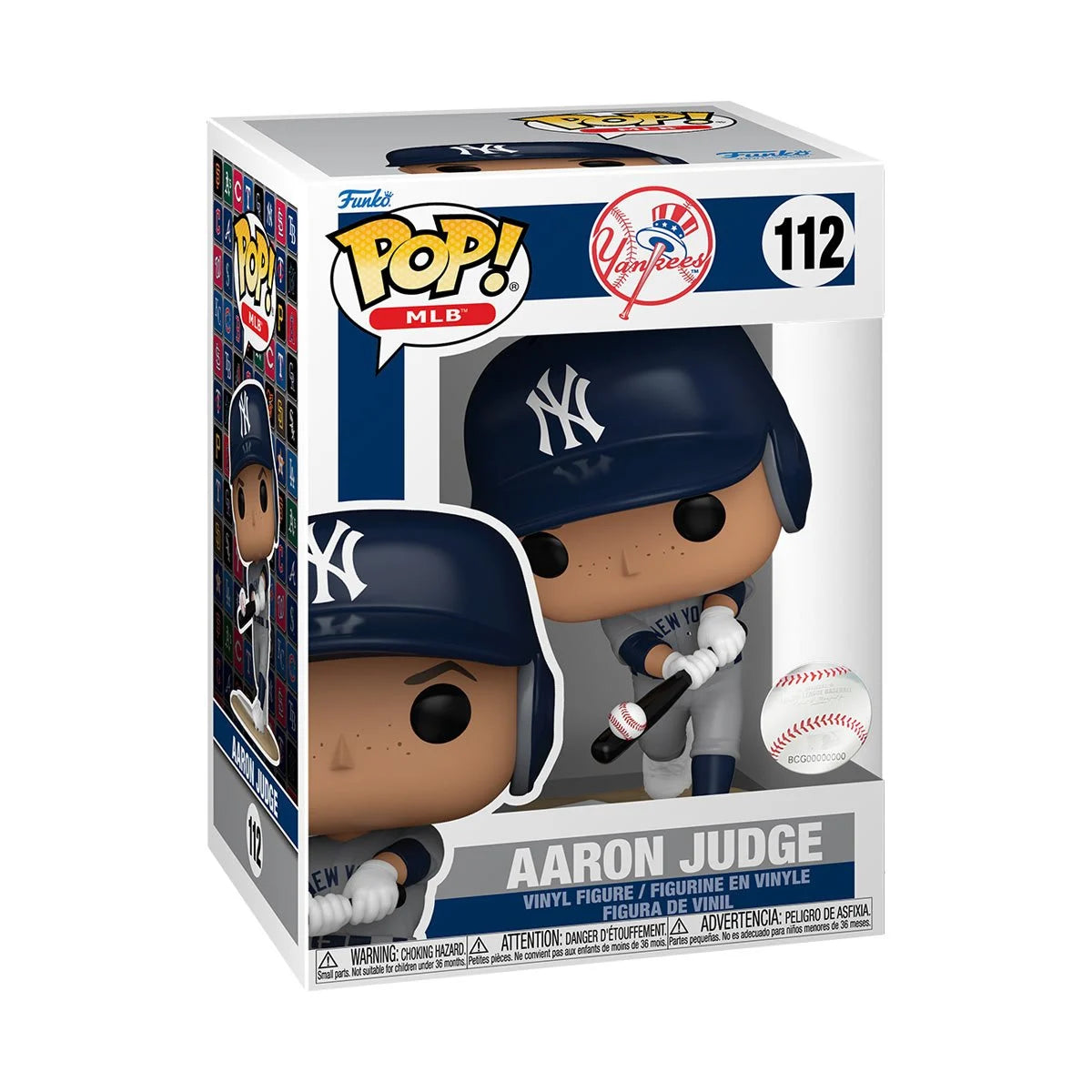 Funko POP! : MLB Yankees Aaron Judge (Away) #112 Collectible Vinyl Figure