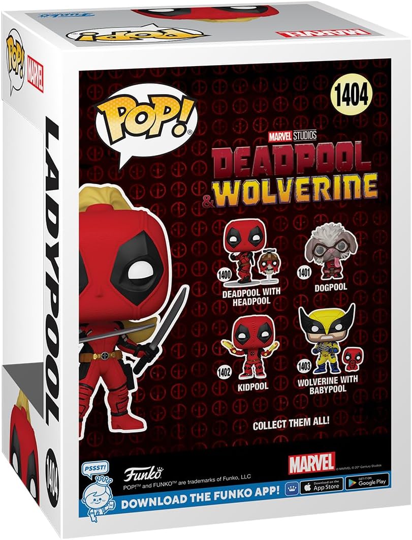 Funko POP! : Deadpool & Wolverine; Ladypool Collectible Vinyl Figure