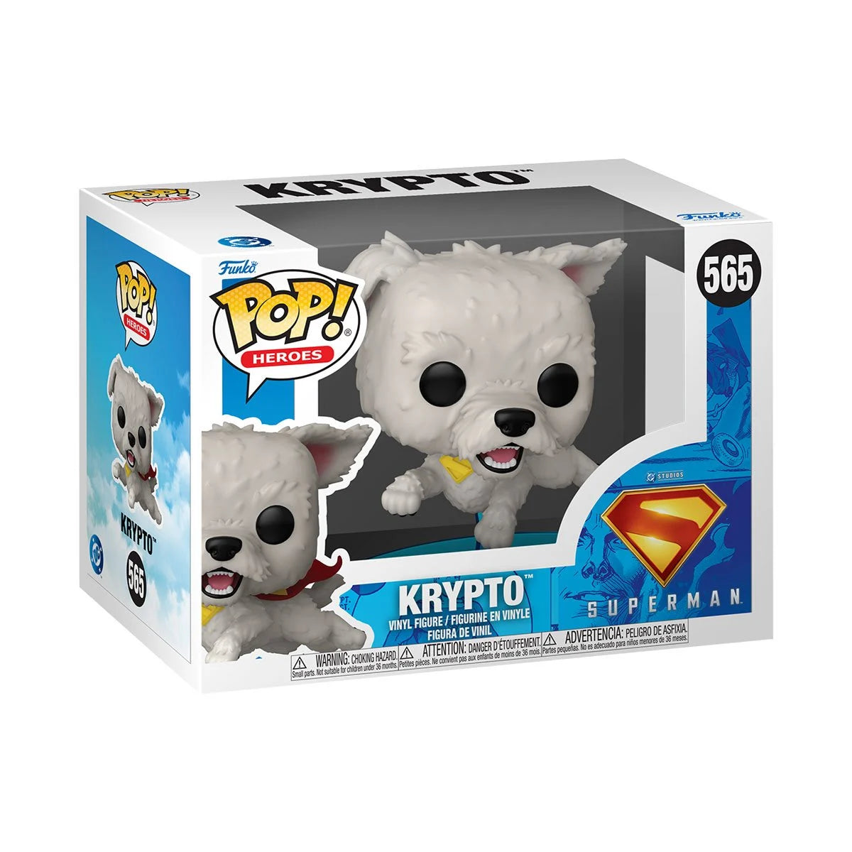 Funko Pop! Superman The Movie (2025) - Krypto #565 Collectible Vinyl Figure