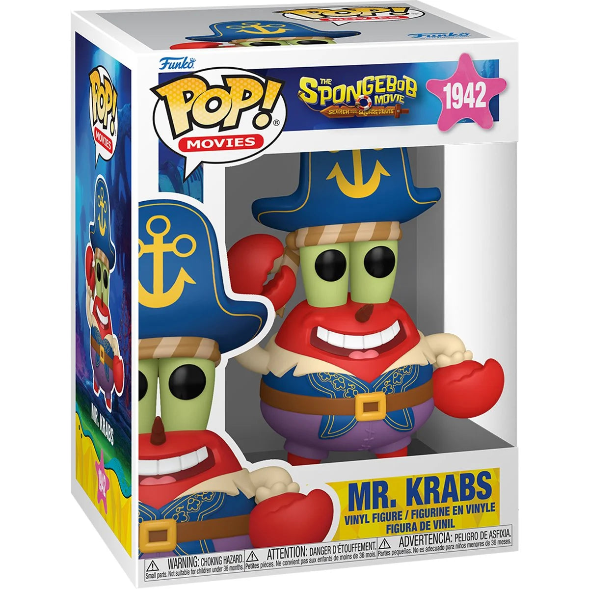 Funko POP! : SpongeBob Movie: Mr. Krabs #1942 Collectible Vinyl Figure