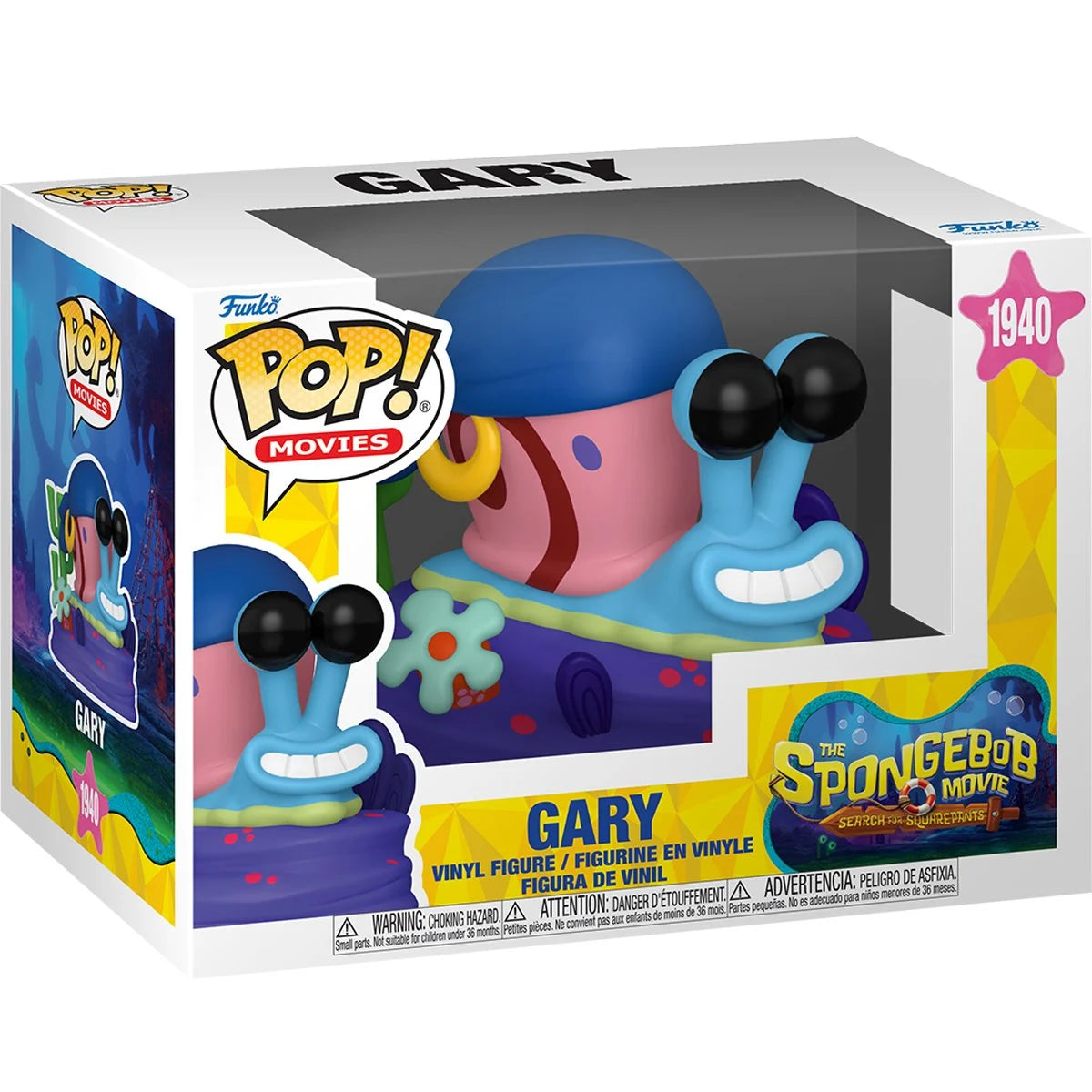 Funko POP! : SpongeBob Movie: Gary #1940 Collectible Vinyl Figure