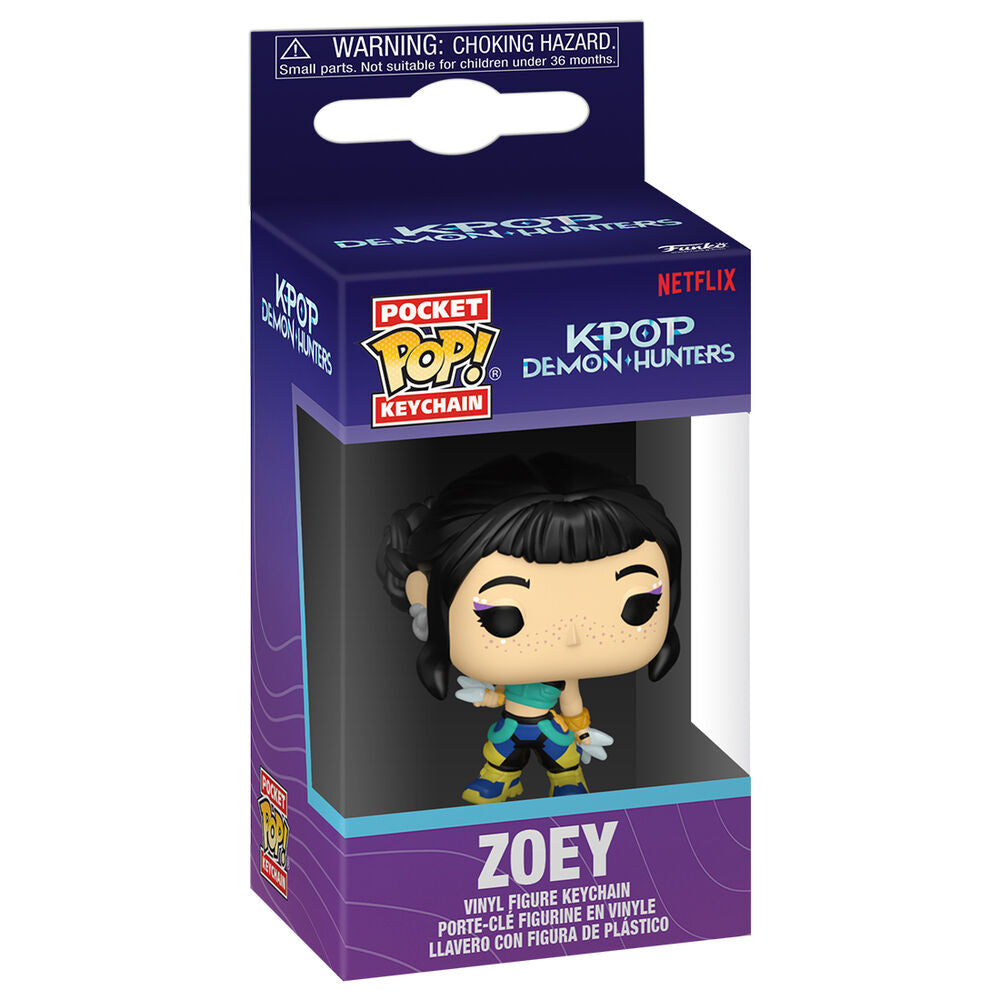 Funko Pocket Pop! KPop Demon Hunters - Zoey Collectible Keychain - GTE Zone