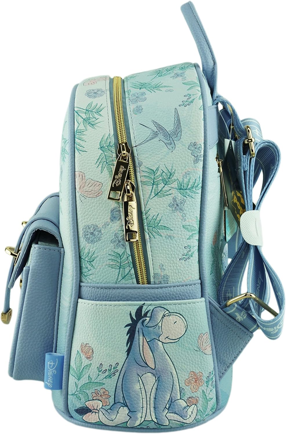 Winnie The Pooh - Eeyore 11" Faux Leather Mini Backpack - A22927