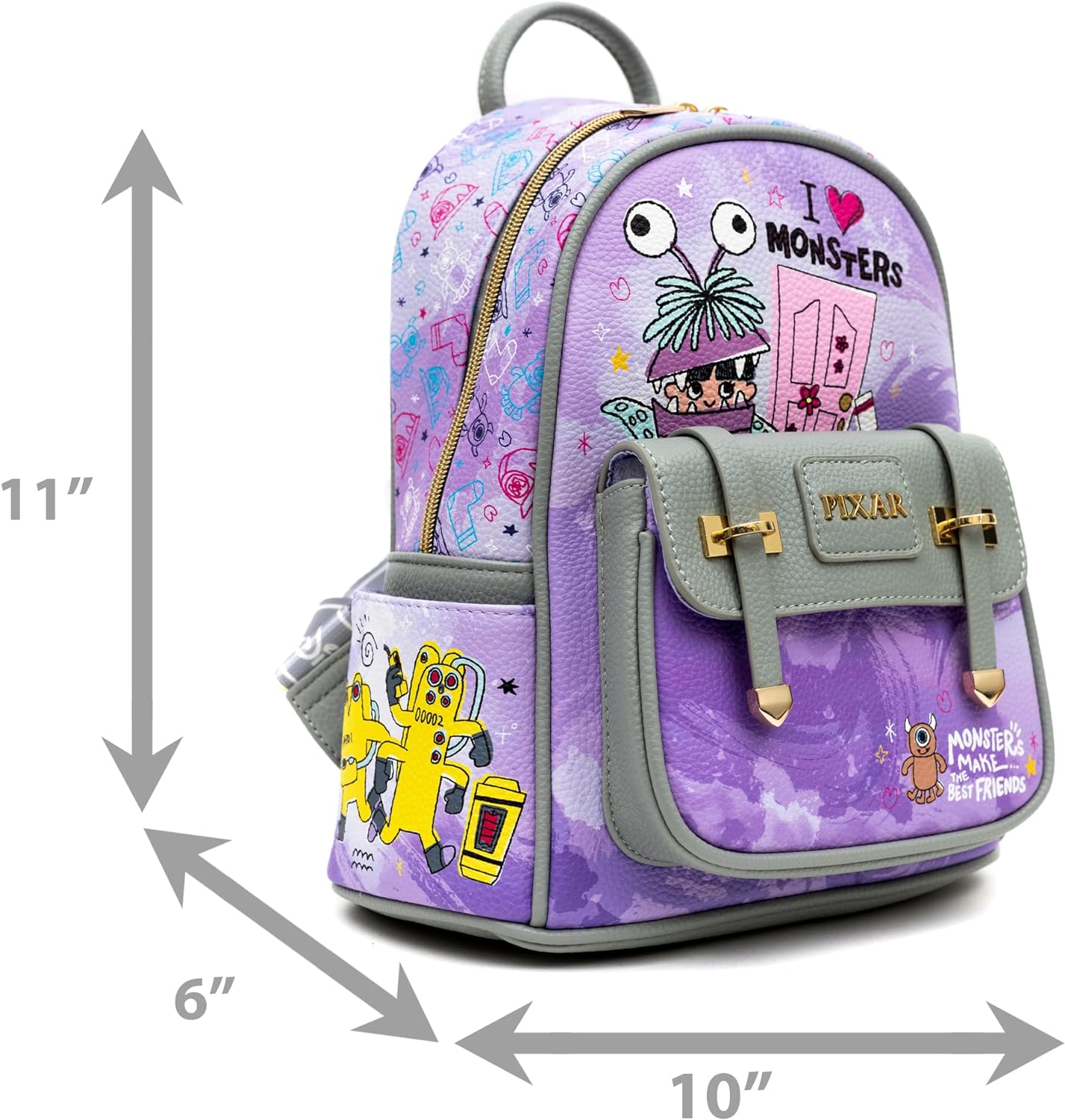 Monsters inc mini discount backpack