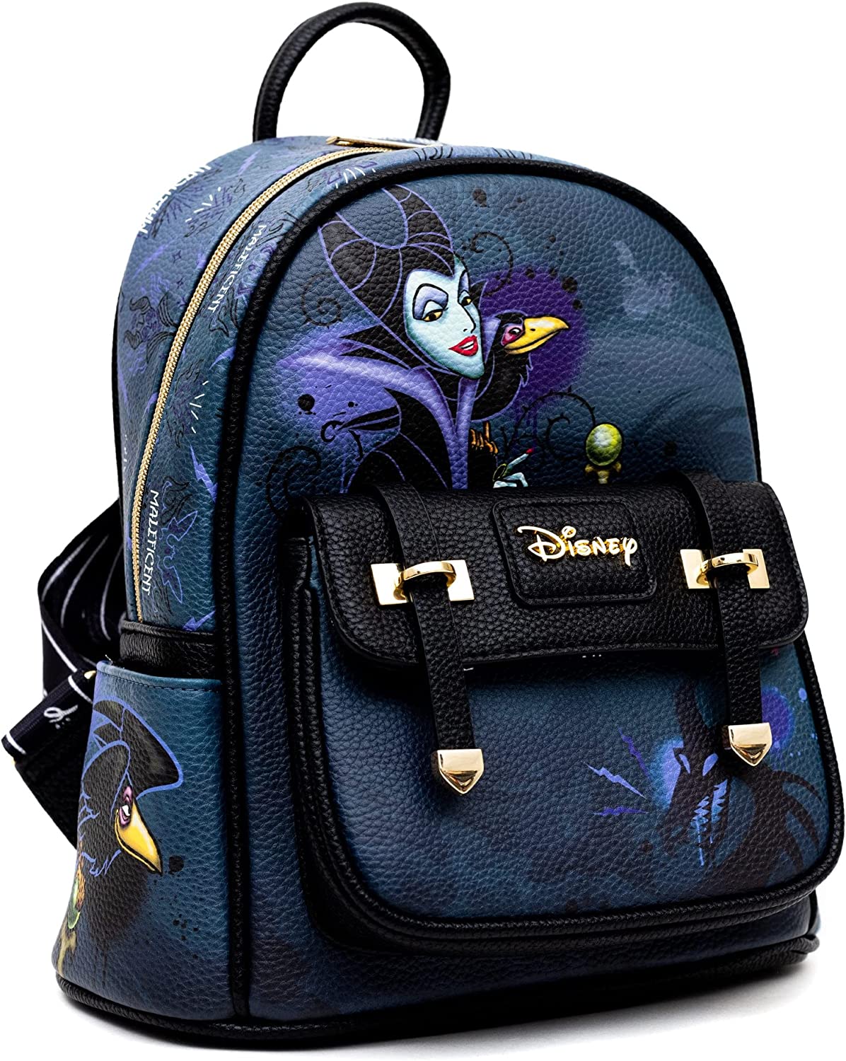 WondaPOP -  Disney Maleficent 11" Vegan Leather Fashion Mini Backpack