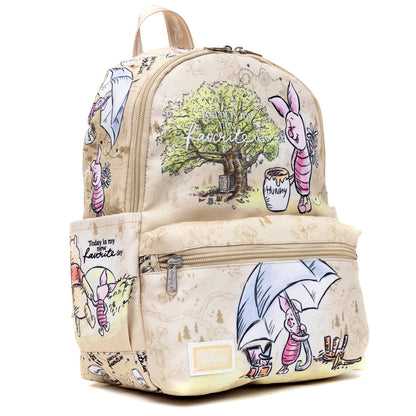WondaPOP - Disney Winnie the Pooh - Piglet Junior Nylon (13 inch) Mini Backpack - NEW RELEASE