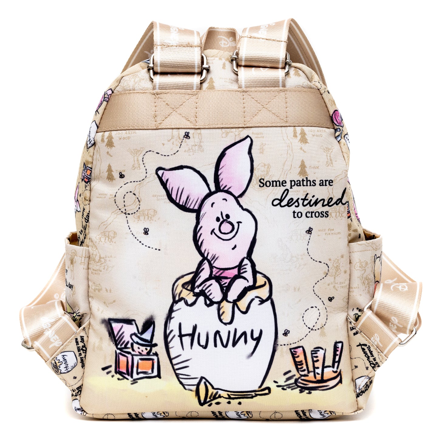 WondaPOP - Disney Winnie the Pooh - Piglet Junior Nylon (13 inch) Mini Backpack - NEW RELEASE