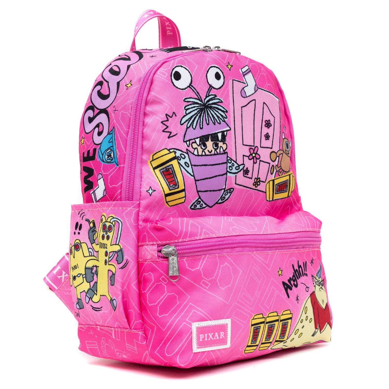 Disney Monsters Inc Backpack, Disney Backpack, Monsters Inc Bag