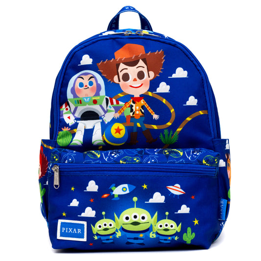 WondaPOP - Disney Pixar Toy Story - Buzz Lightyear & Woody Junior Nylon (13 inch) Mini Backpack