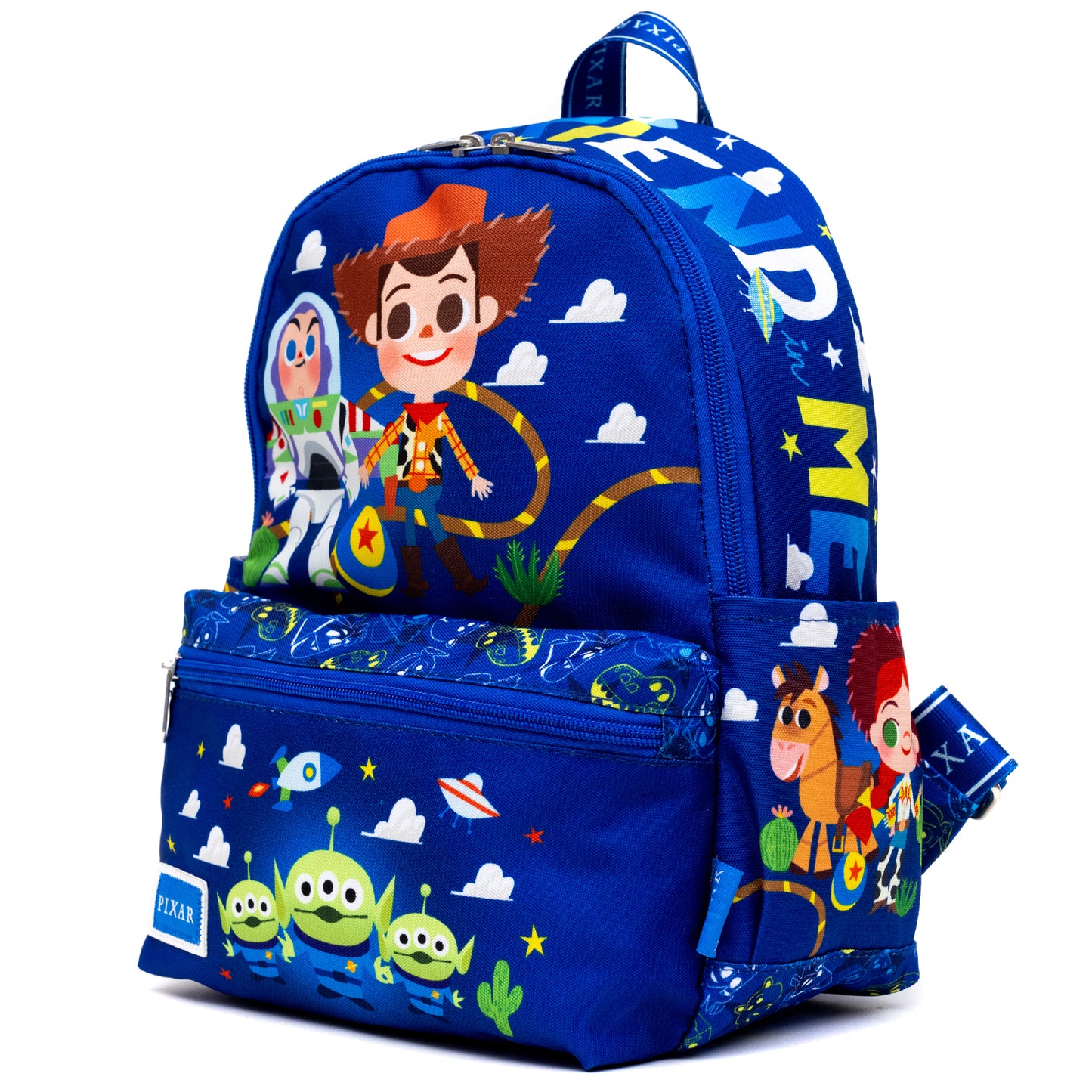 WondaPOP - Disney Pixar Toy Story - Buzz Lightyear & Woody Junior Nylon (13 inch) Mini Backpack - NEW RELEASE