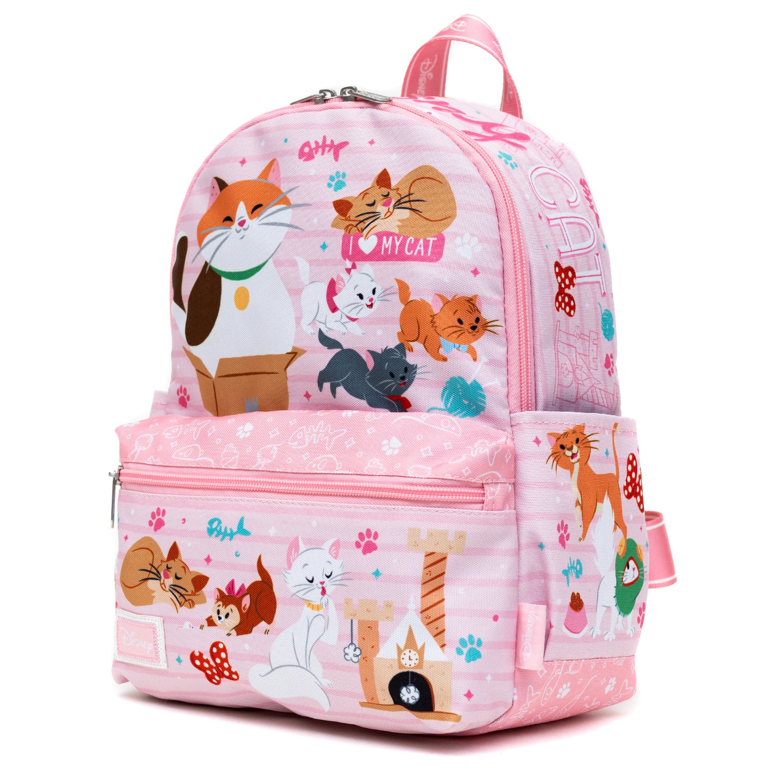 WondaPOP Disney Cats Junior Nylon 13 inch Mini Backpack NEW