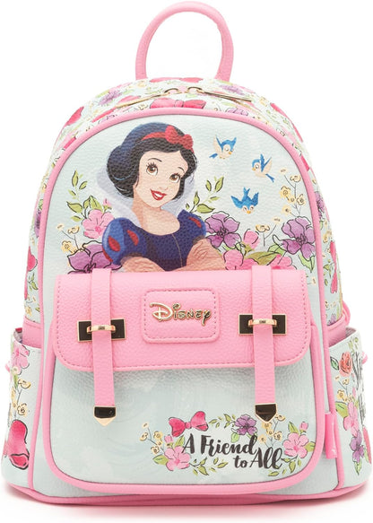 WondaPOP - Disney Snow White - 11" Vegan Leather Fashion Mini Backpack