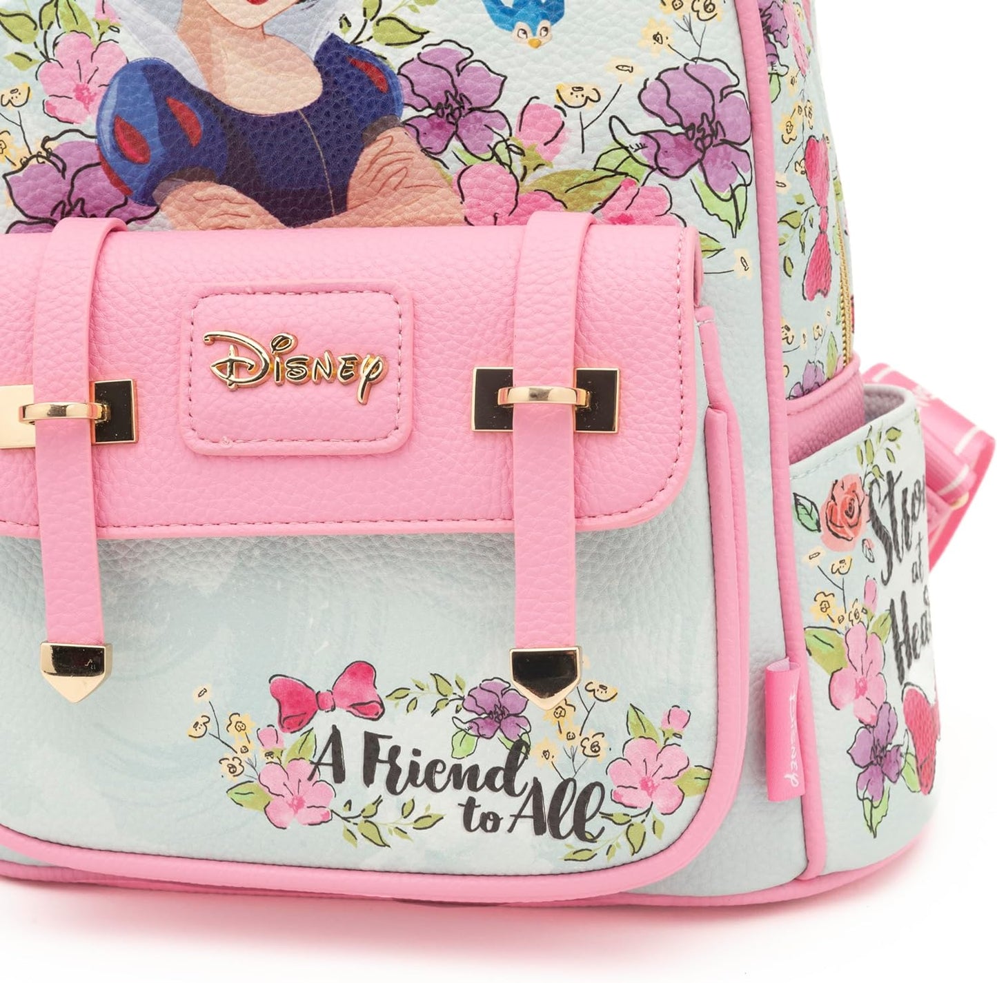 WondaPOP - Disney Snow White - 11" Vegan Leather Fashion Mini Backpack