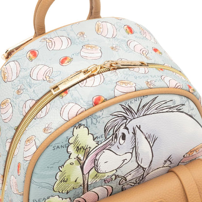 WondaPOP - Disney Eeyore - 11" Vegan Leather Fashion Mini Backpack