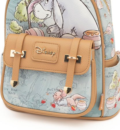 WondaPOP - Disney Eeyore - 11" Vegan Leather Fashion Mini Backpack