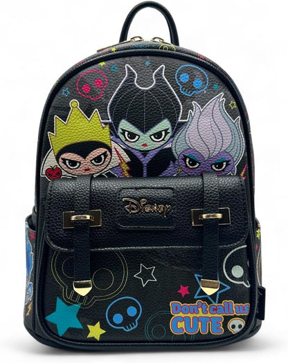 WondaPOP - Villains - 11 Inch Vegan Leather Mini Backpack