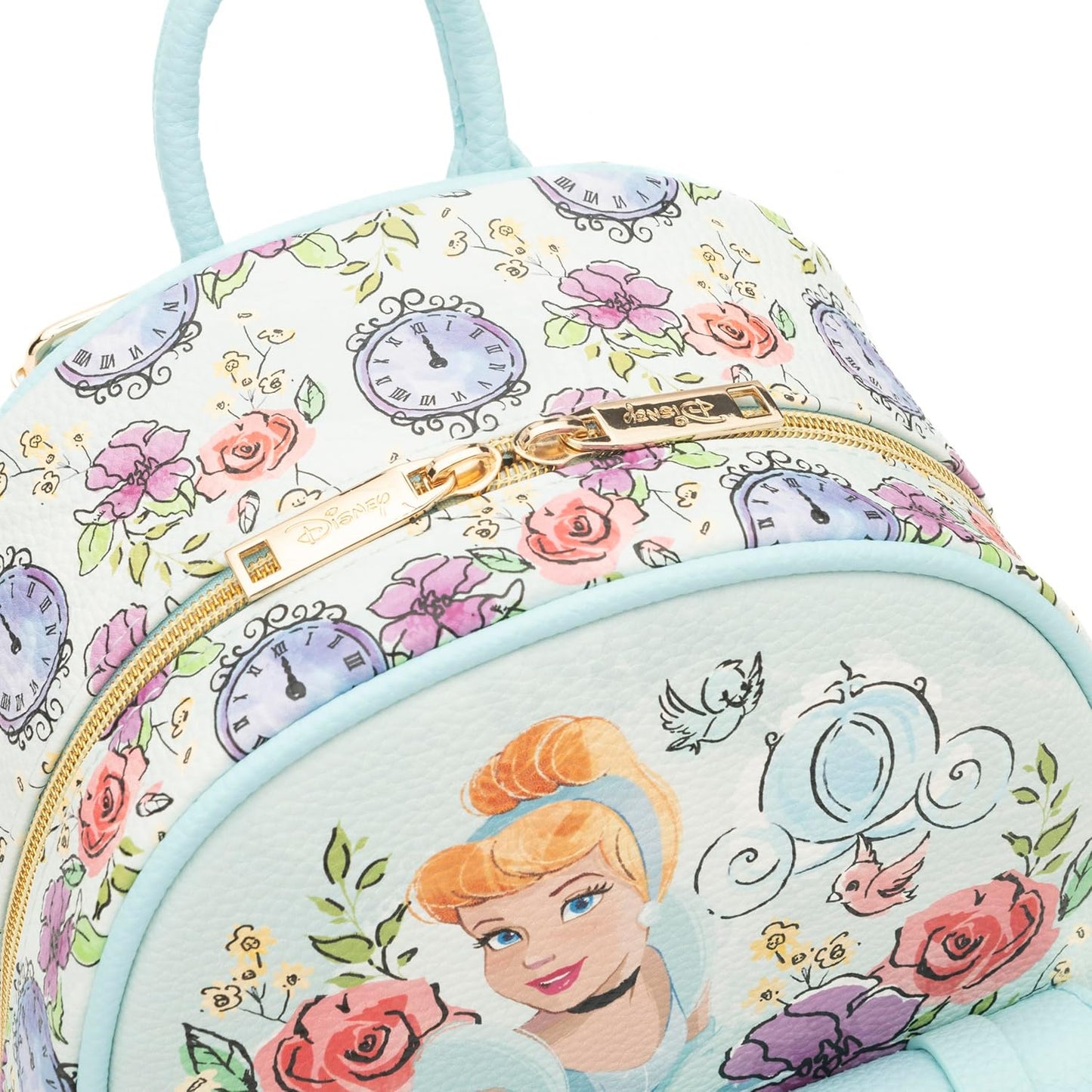 WondaPOP - Disney Cinderella - 11" Vegan Leather Fashion Mini Backpack