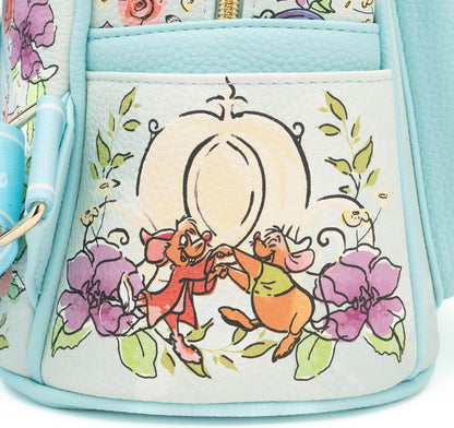 WondaPOP - Disney Cinderella - 11" Vegan Leather Fashion Mini Backpack