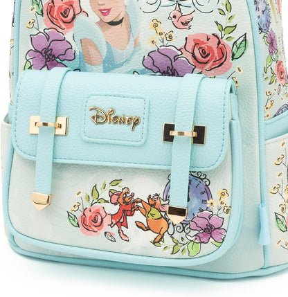 WondaPOP - Disney Cinderella - 11" Vegan Leather Fashion Mini Backpack