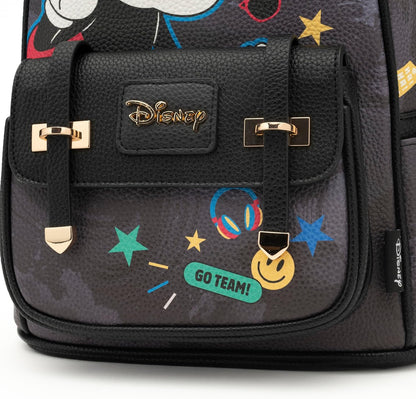 WondaPOP - Disney Mickey Mouse 11" Vegan Leather Mini Backpack - Stylish & Cute