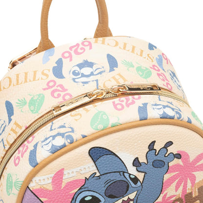 WondaPOP - Disney - Stitch & Scrump - Stitch 11" Faux Leather Fashion Mini Backpack - A25240