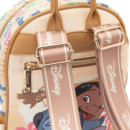 WondaPOP - Disney - Stitch & Scrump - Stitch 11" Faux Leather Fashion Mini Backpack - A25240