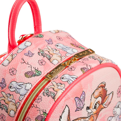 WondaPOP - Disney - Bambi & Thumper - 11" Vegan Leather Fashion Mini Backpack