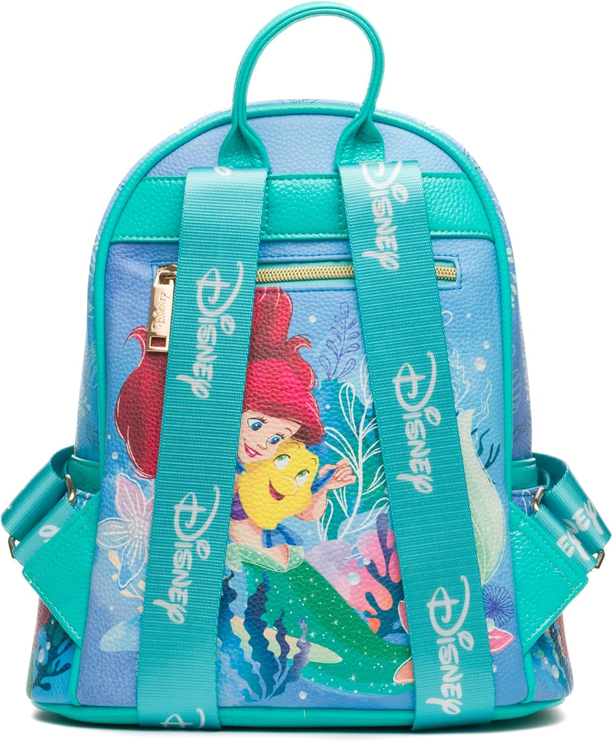 WondaPOP - Disney - The Little Mermaid - Ariel 11 Inch Vegan Leather Mini Backpack