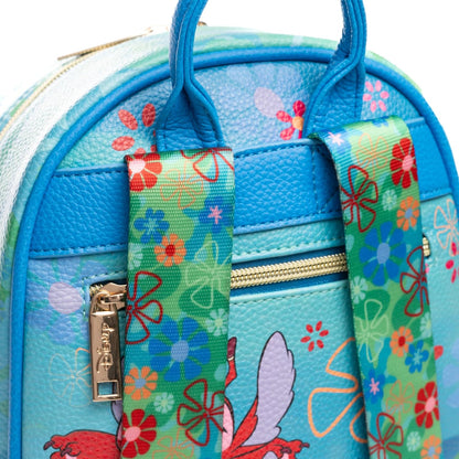 WondaPOP - Disney - Lilo & Stitch - Leroy & Stitch Lets Get Wild - 11" Vegan Leather Fashion Mini Backpack