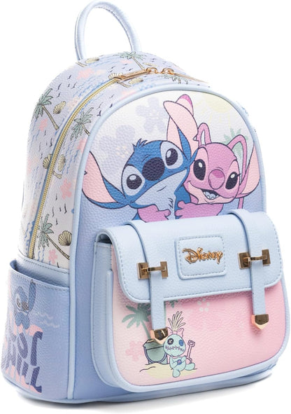 WondaPOP - Disney - Lilo & Stitch - Beach Daze Always - 11" Vegan Leather Fashion Mini Backpack