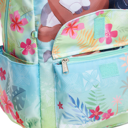Disney - Wondapop - Moana - 15.5” Nylon Backpack - Kids School Bag with Laptop Sleeve & Pockets