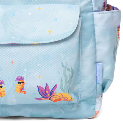 Disney - Wondapop - The Little Mermaid Ariel - 15.5” Nylon Backpack - Kids School Bag with Laptop Sleeve & Pockets