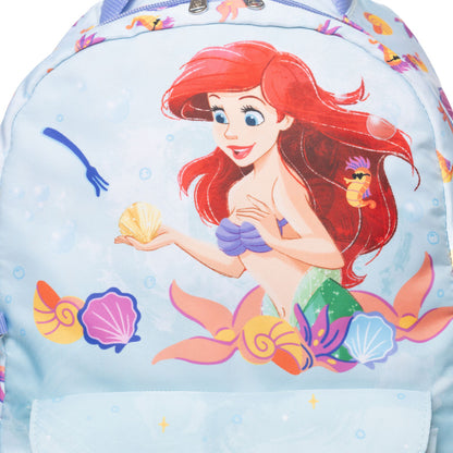 Disney - Wondapop - The Little Mermaid Ariel - 15.5” Nylon Backpack - Kids School Bag with Laptop Sleeve & Pockets