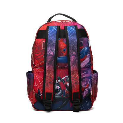 Disney - Wondapop - Marvel Spider-Man - 15.5” Nylon Backpack - Kids School Bag with Laptop Sleeve & Pockets