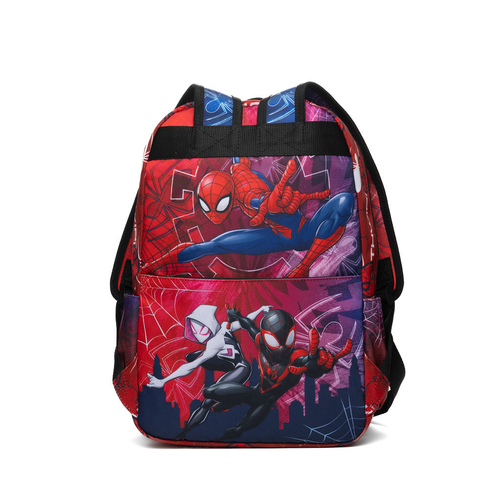 Disney - Wondapop - Marvel Spider-Man - 15.5” Nylon Backpack - Kids School Bag with Laptop Sleeve & Pockets