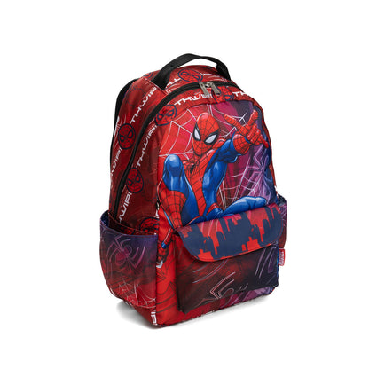 Disney - Wondapop - Marvel Spider-Man - 15.5” Nylon Backpack - Kids School Bag with Laptop Sleeve & Pockets