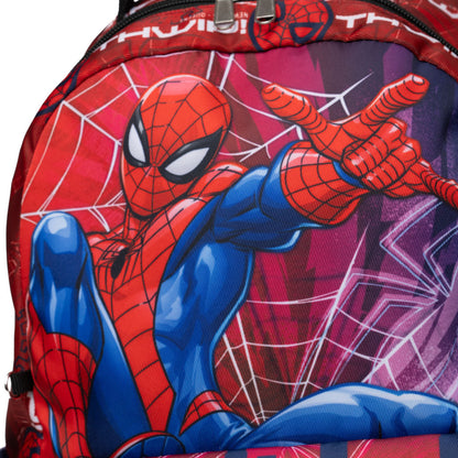 Disney - Wondapop - Marvel Spider-Man - 15.5” Nylon Backpack - Kids School Bag with Laptop Sleeve & Pockets