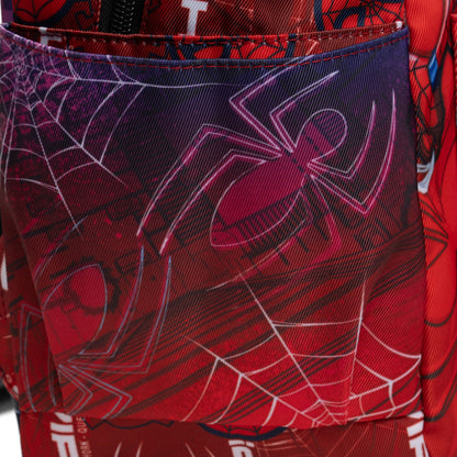 Disney - Wondapop - Marvel Spider-Man - 15.5” Nylon Backpack - Kids School Bag with Laptop Sleeve & Pockets