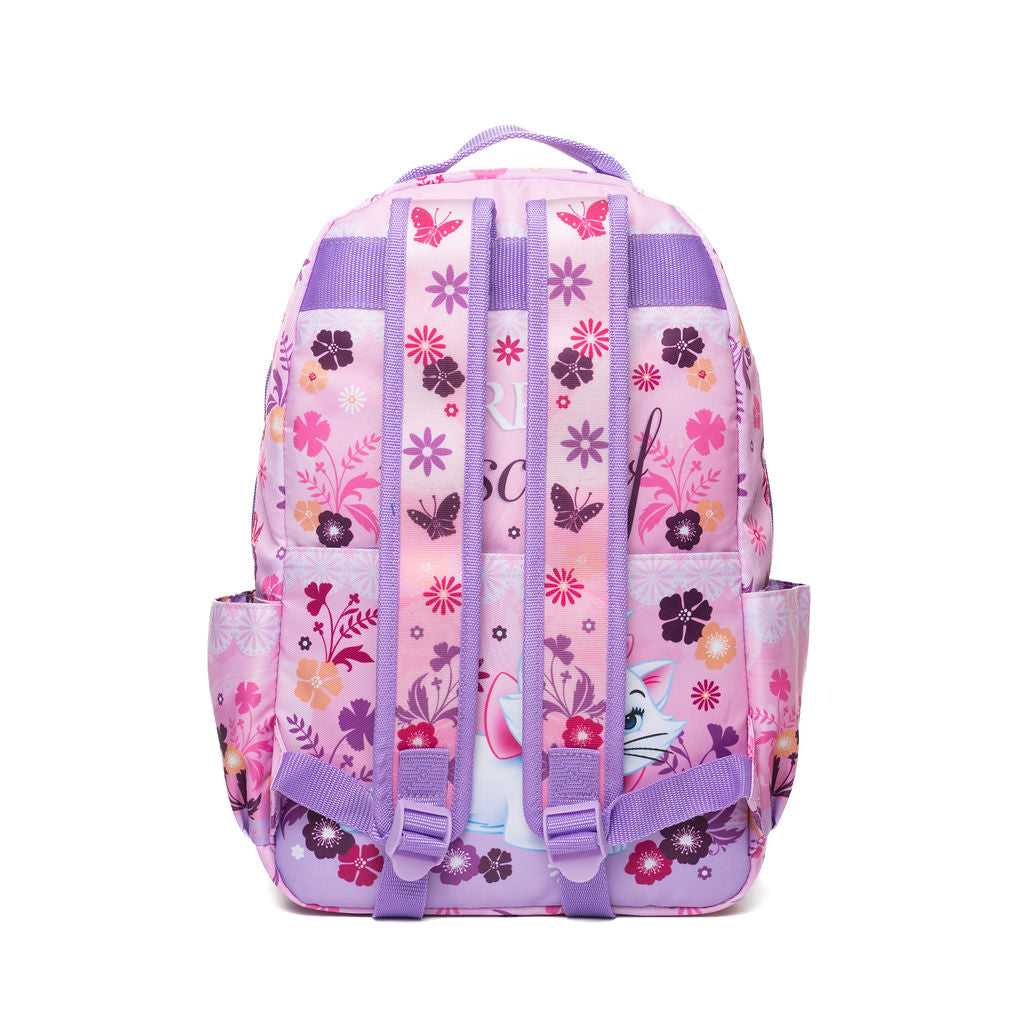 Disney - Wondapop - Aristocats Marie - 15.5” Nylon Backpack - Kids School Bag with Laptop Sleeve & Pockets